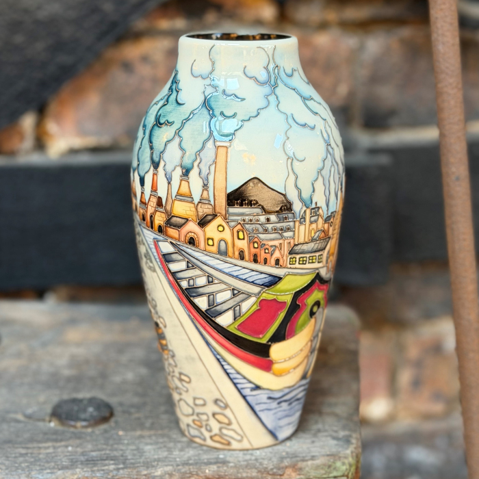 Bottles & Barges - Vase